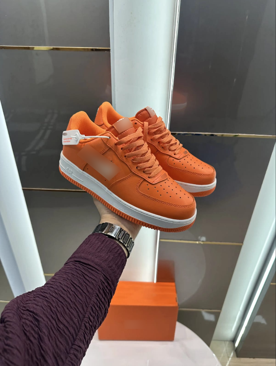 Airforce 1 Low Retro Safety Orange Sneakers