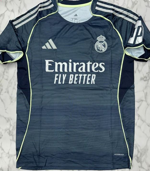 Real Madrid Away 25/26 Fan Version