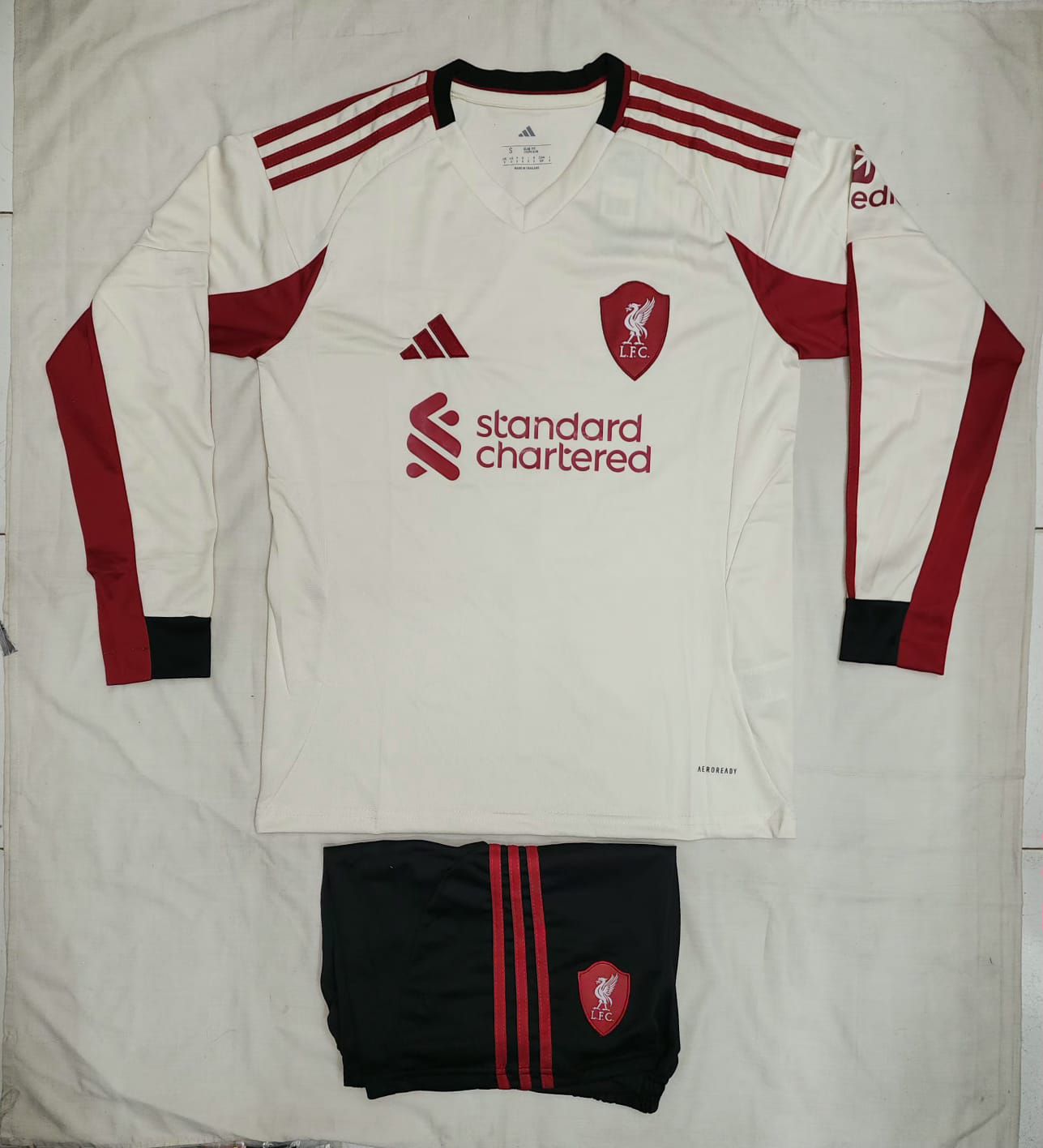 Liverpool Away Full Sleeve 25/26 Full Kit